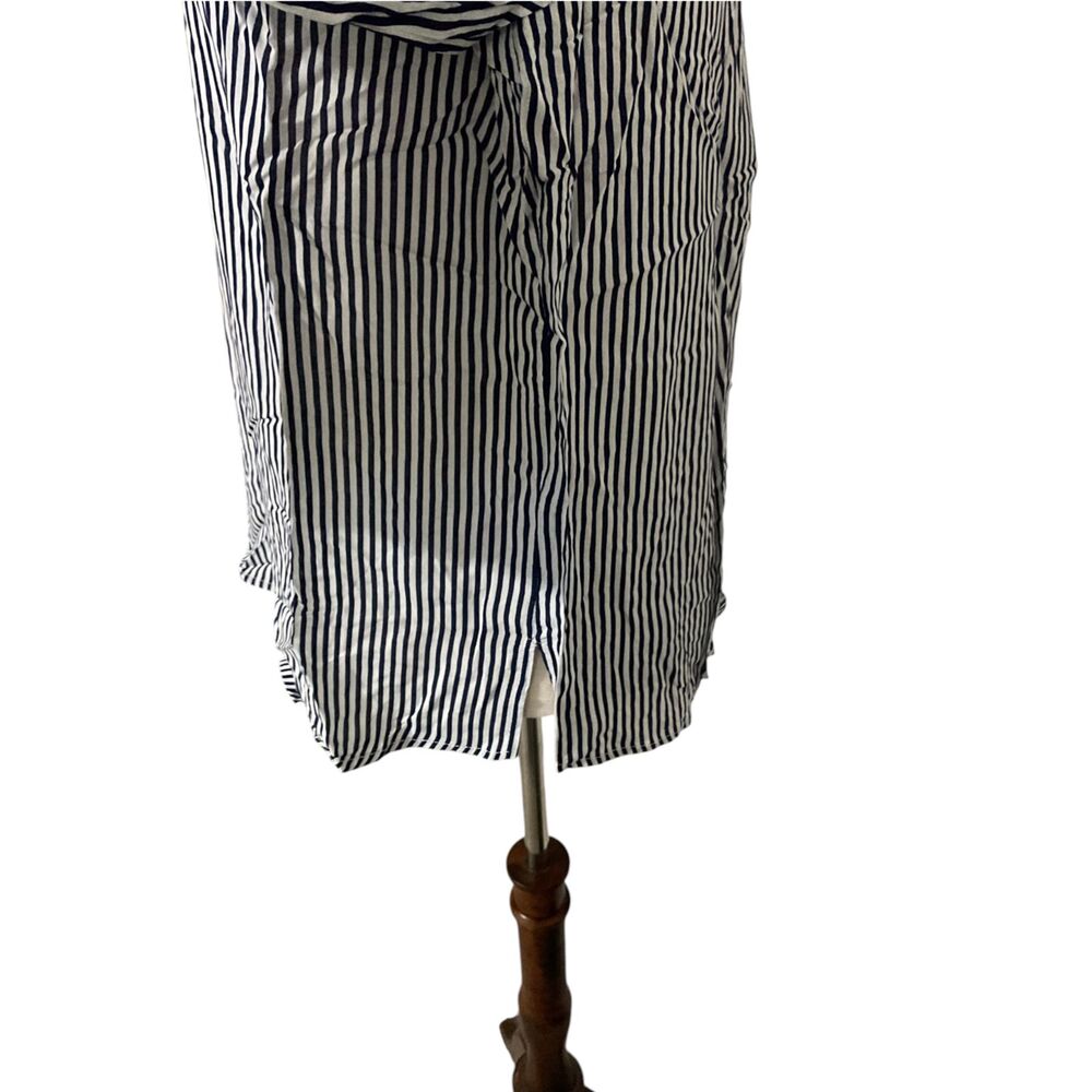 Philosophy Blue Striped Button Down Shirt Sz XS - Picture 7 of 13